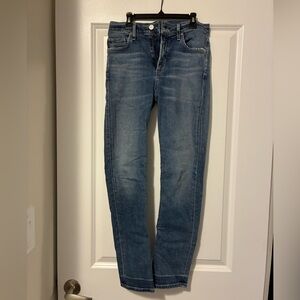Citizens Of Humanity Straight Leg Blue Jeans